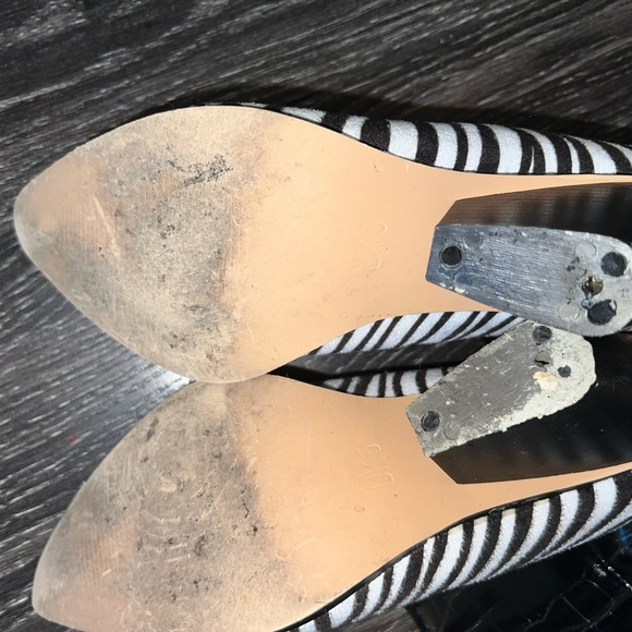 Cowboy zebra boots - Picture 2 of 2